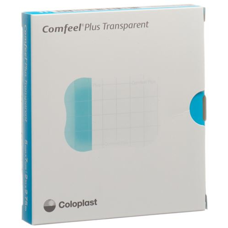 Comfeel Plus Transparent hydrokolloidförband 5x7cm 10 st