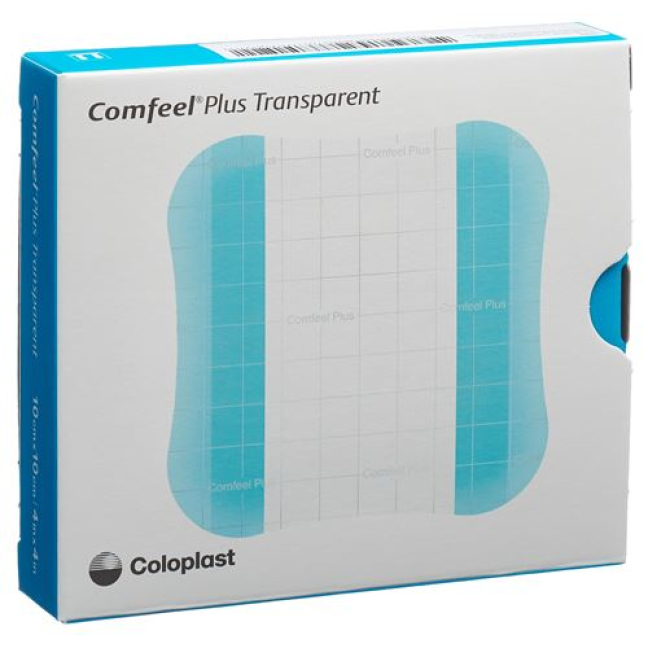 Comfeel Plus Transparent hidrokolloid kötszer 10x10cm 10 db