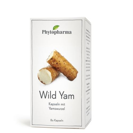 Phytopharma Wild Yam 400 מ"ג 80 כמוסות