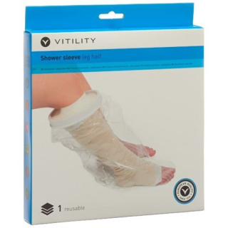 Vitility half leg shower cover