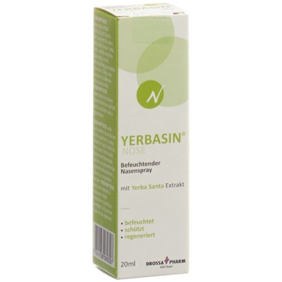 Yerbasin Nos nawilżający spray do nosa 20 ml