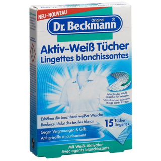 Dr Beckmann Active White Wipes 15 pcs