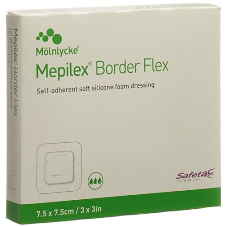 Mepilex Border Flex 7,5x7,5cm 5 ks