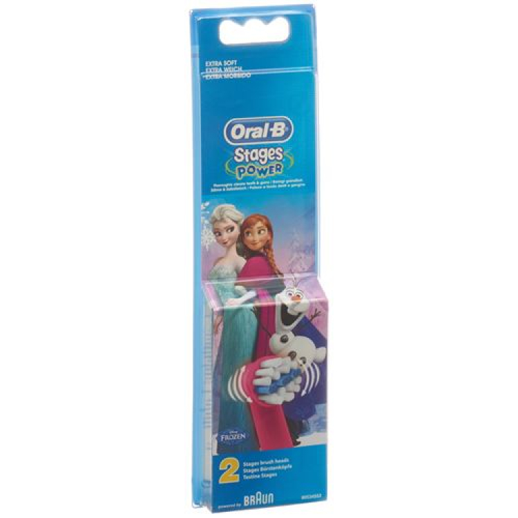 Oral-B Stages Power Brush Heads ice queen 2 pcs