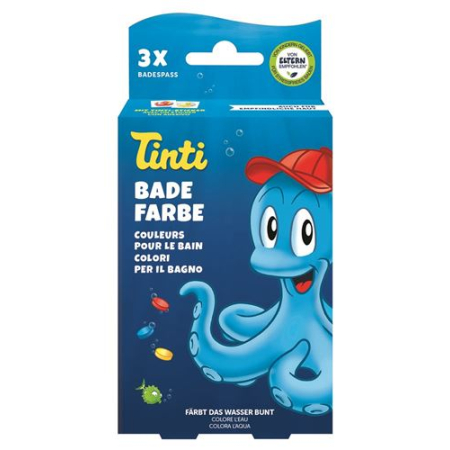 Tinti Bath Color Pack of 3 German/French/Italian