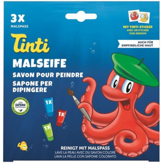 Tinti Painting Soap 3-Pack German / French / Italian