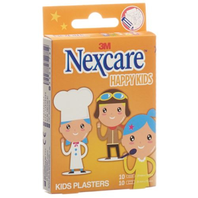 3m nexcare пластир за деца happy kids професии 20 бр