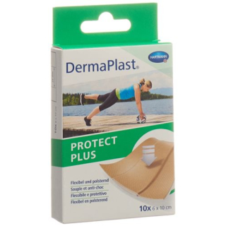 Dermaplast ProtectPlus 6x10cm 10 cái