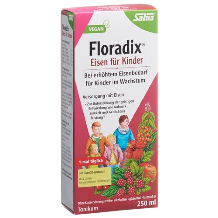 Floradix Iron for Children Juice 250 ml