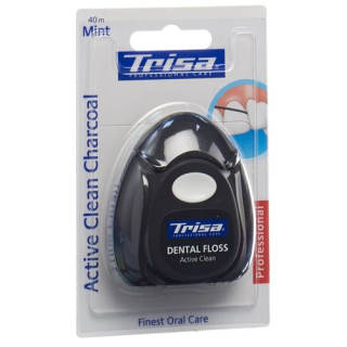 Fio dental Trisa Active Clean Charcoal