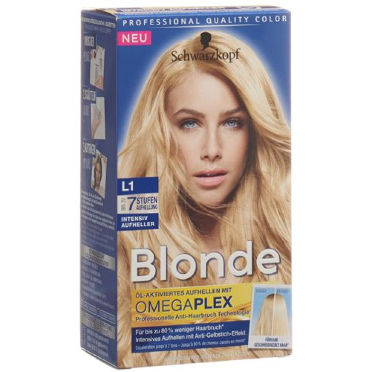 Schwarzkopf Blonde L1 эрчимтэй гэрэлтүүлэгч