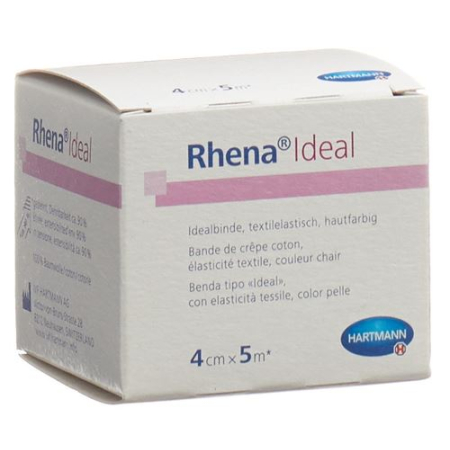 Rhena Ideal Elastic bandage 4cmx5m tan