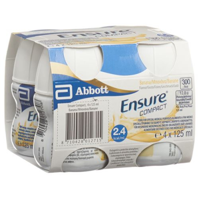 Ensure Compact 2,4 kcal napitak banana 4 x 125 ml