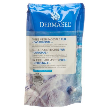 DermaSel bath salt PUR German French Italian bag 500 g