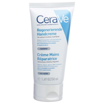 Cerave regenerating handcreme tube 50 ml