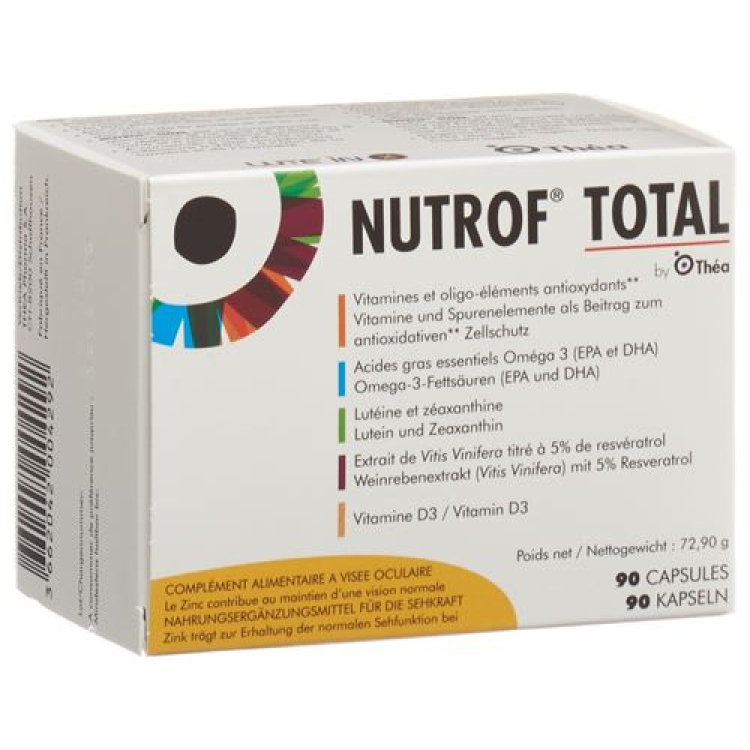 Nutrof Total Vit Spurene Omega-3 + Vitamin D3 90 capsules