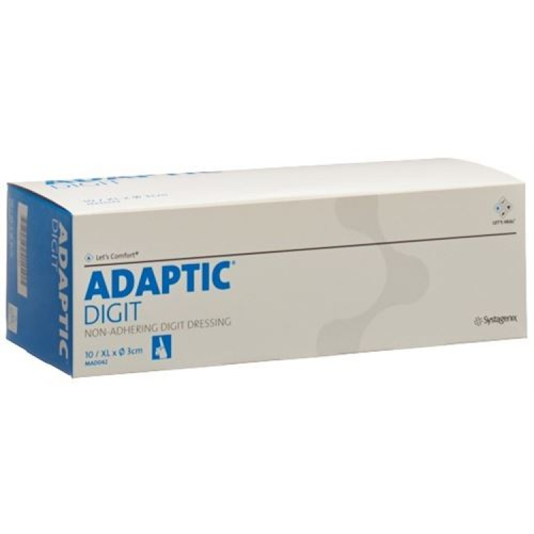 ADAPTIC DIGIT хурууны боолт нэмэлт том ариутгасан 10 ширхэг