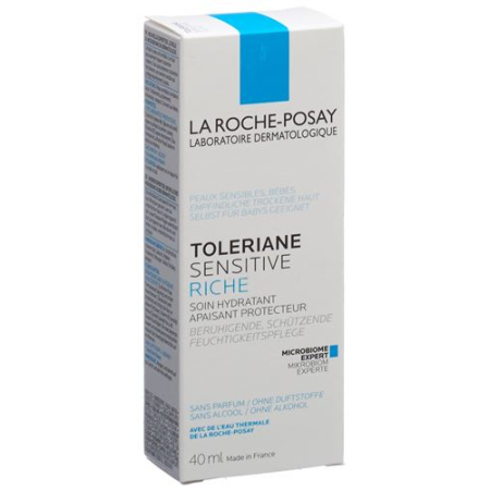 La Roche Posay Toleriane Sensitive Rich Cream Tb 40 មីលីលីត្រ