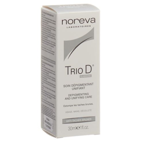 ハイドロキノンを含まないTrio D Depigment Emulsion 30 ml