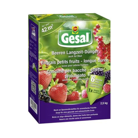Gesal berries გრძელვადიანი სასუქი 2,5 კგ