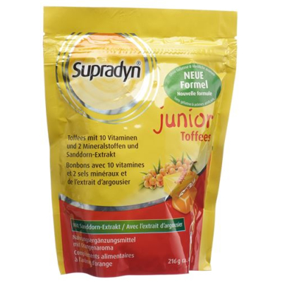 Supradyn Junior Toffees сөмкесі 48 дана