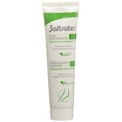 Saltrater antiperspirant fodcreme tube 100ml