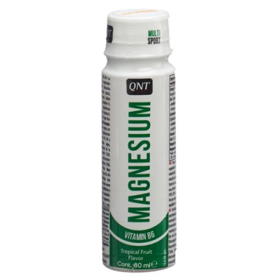 Qnt magnesium vitamin b6 shot tropical fruit 80 ml