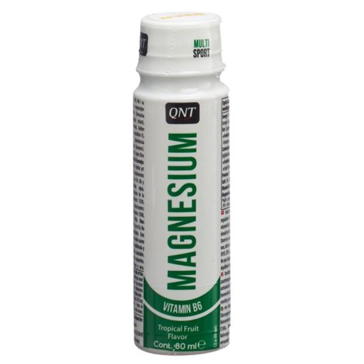 QNT magneesium vitamiin B6 Shot Tropical Fruit 80 ml