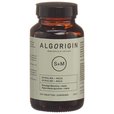 ALGORIGIN Spiruline + Maca tbl 240 kom