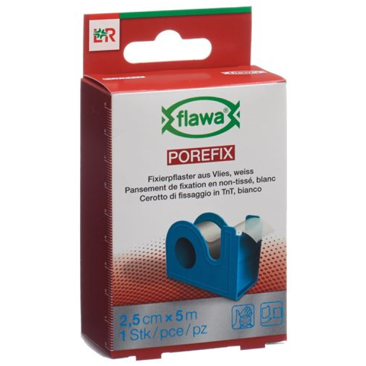 Bột trét lỗ chân lông Flawa 2.5cmx5m Disp