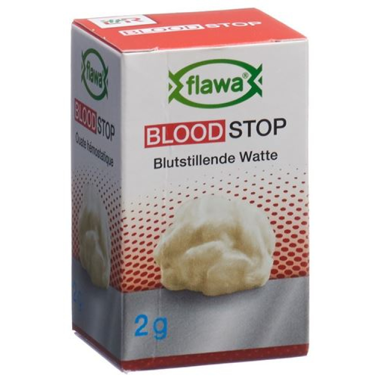 Flawa Hemostatic pamut sterilizált üveg 2 g