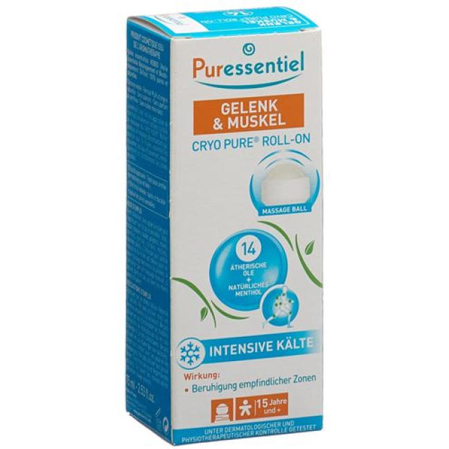 Puressentiel Roll on Cryo Pure articulations & muscles 75 ml