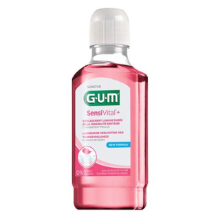GUM SUNSTAR Sensivital+ mouthwash bottle 300 ml