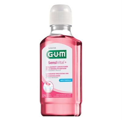 Gum sunstar sensi vital + munvatten fl 300 ml