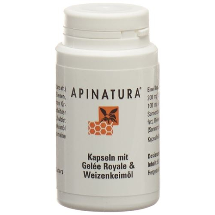 Apinatura Royal Jelly Масло зародышей пшеницы 60 шт.