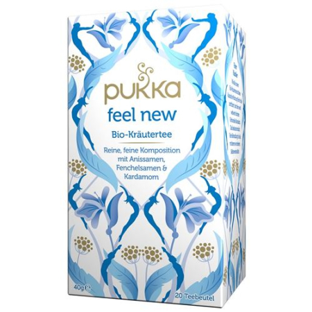 Pukka Feel New Tea Organic - Deutsch Bottle (20 pcs)