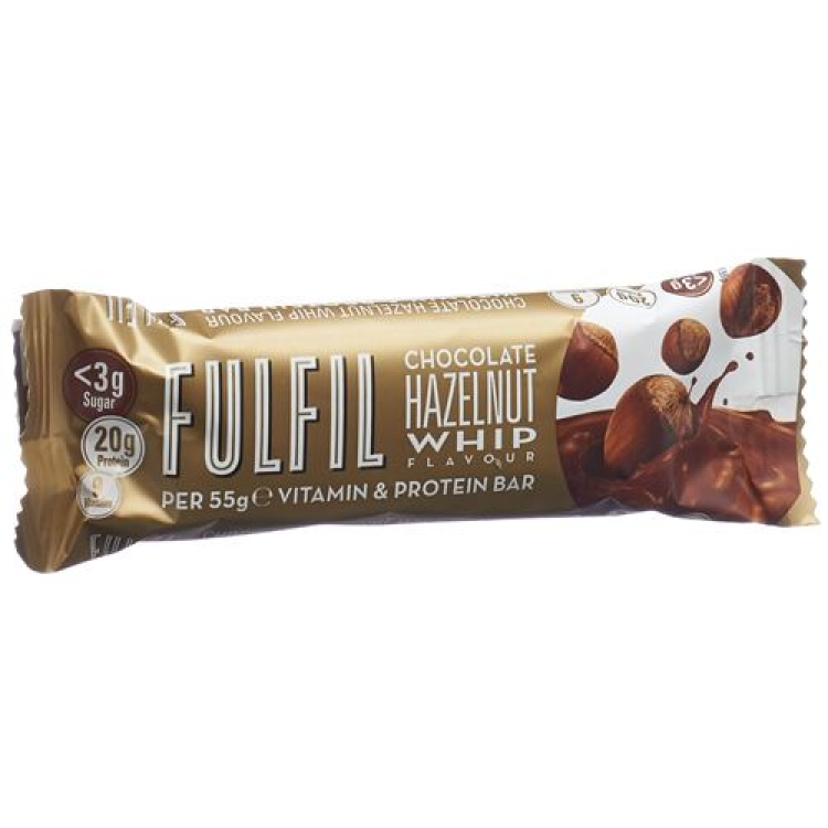 Fulfill Vitamin & Protein Bar Chocolate Hazelnut 55g