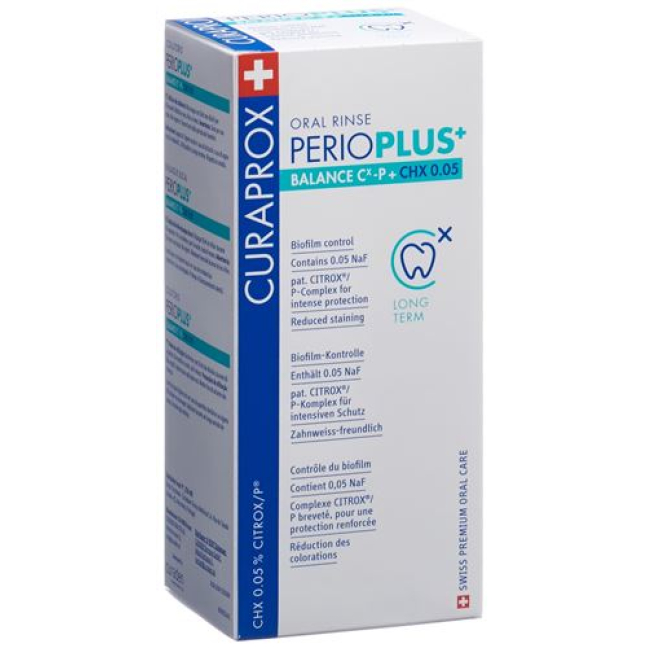 Curaprox Perio Plus Balance CHX 0.05% Mouthwash