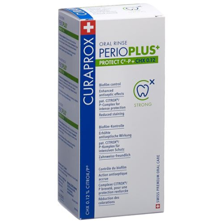 Curaprox Perio Plus Protect CHX 0.12% עד Fl 200 מ"ל