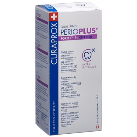 Curaprox Perio Plus Forte CHX 0.2% Fl 200 მლ