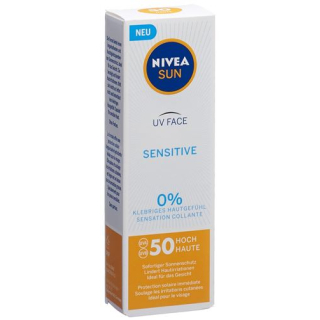 Nivea Sun UV krema za osjetljivo lice SPF 50 50 ml