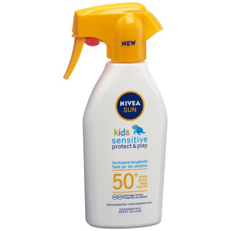 Nivea Sun Kids Protect & Play Sensitive Sun Spray SPF 50+ Trigger 300 ml