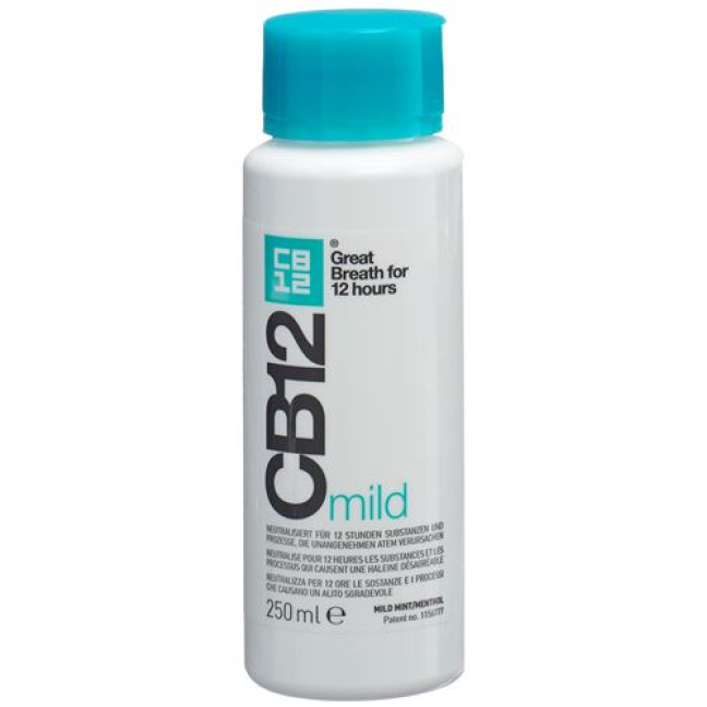CB12 mild oral care bottle 250 ml