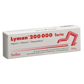 Lyman 200;000 forte pomada 200;000 UI Tb 100 g