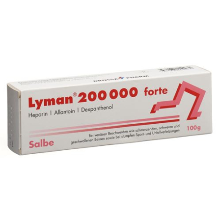 Lyman 200 000 forte masť 200 000 IU Tb 100 g
