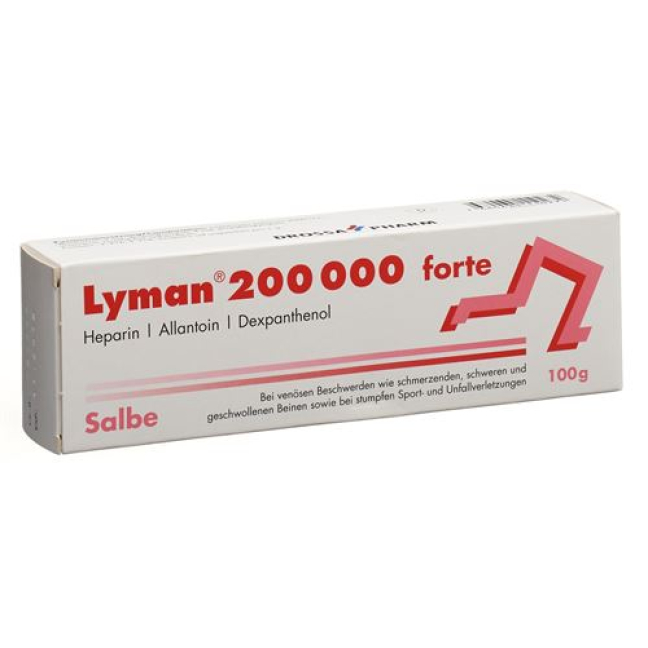 Lyman 200 000 forte masť 200 000 IU Tb 100 g