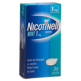 Nicotinell lozenges 1 mg mint 36 pieces