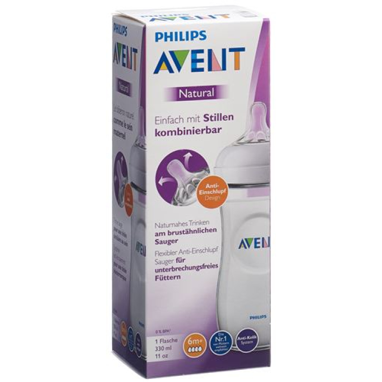 ដប Avent Philips Naturnah 330ml PP