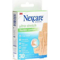 3M Nexcare patch Ultra Comfort Stretch Flexibel 3 olika storlekar 30 st