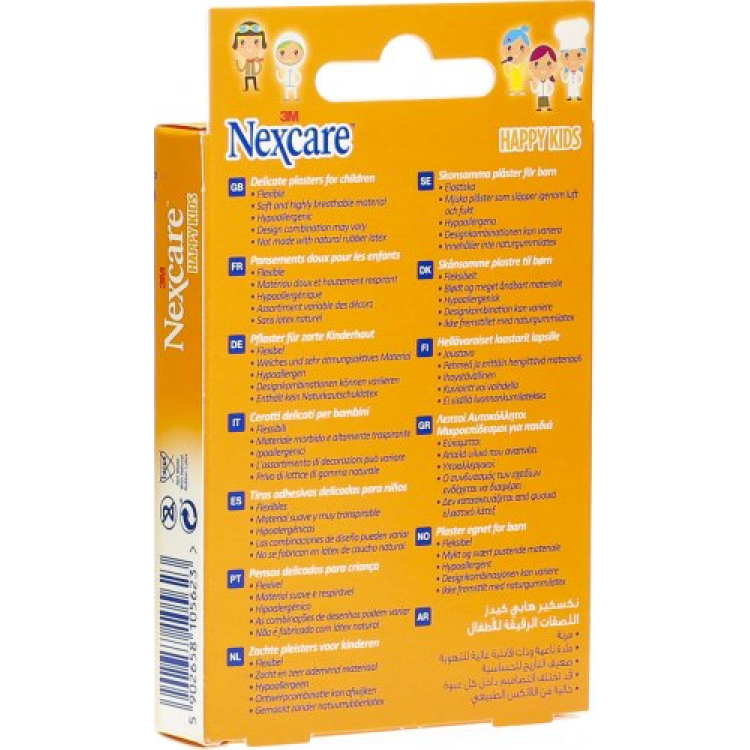 3M Nexcare Plaster for Children Happy Kids Professions 20 יח'